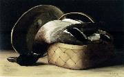 Hirst, Claude Raguet Still Life with Duck in a Basket Spain oil painting artist